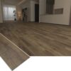 3D Embossed SPC Flooring Realistic Wood Grain Vinyl Tile