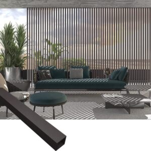 Wooden Color About WPC Timber Tube WTCTB-4530