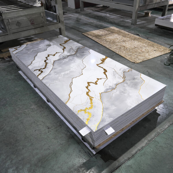 _DSF6893 UV Marble PVC Sheet For Meeting the Needs of International Buyers