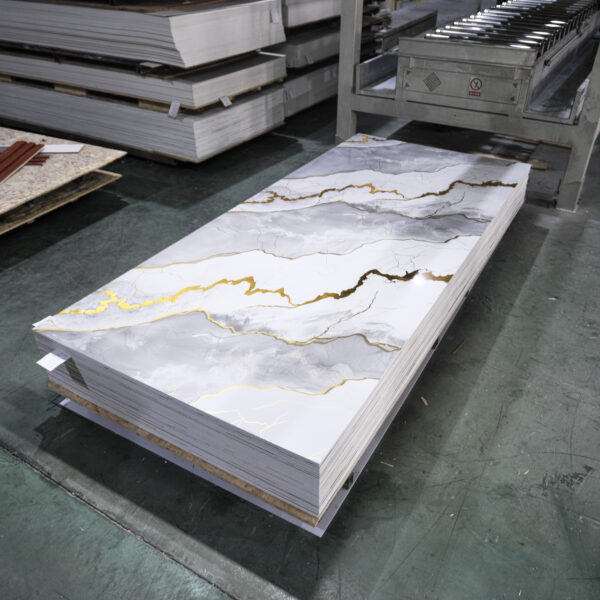 _DSF6894 UV Marble PVC Sheet For Meeting the Needs of International Buyers