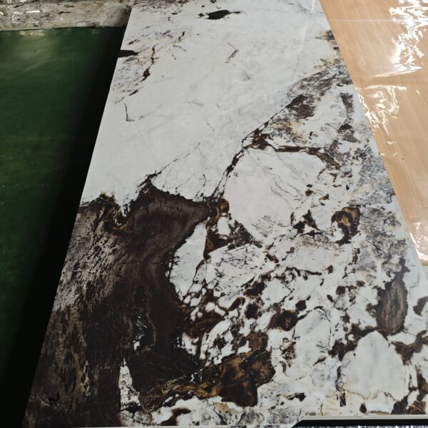bamboo cahrcaol wall panel Eco-Friendly Imitation Marble Texture Carbon Crystal / Bamboo Charcoal Composite Fiber Wood Veneer Wall Panel Board