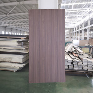 PET Marble Continuous Texture Composite Co-Extruded Bamboo Charcoal Wood Veneer / Carbon Crystal Fiber Wall Panel & Board