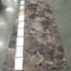 PET Marble Continuous Texture Composite Co-Extruded Bamboo Charcoal Wood Veneer / Carbon Crystal Fiber Wall Panel & Board